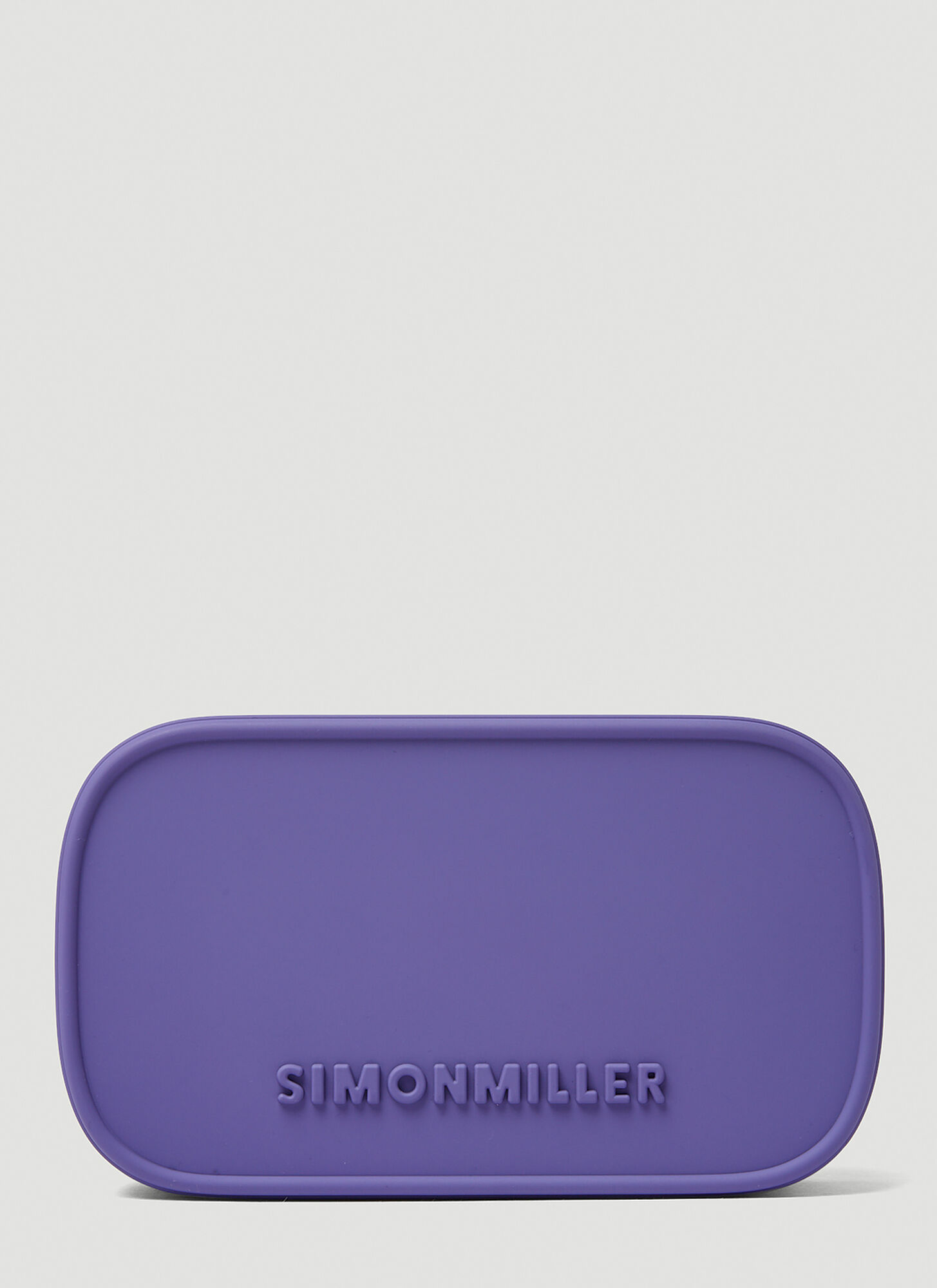 Shop Simon Miller Pill Clutch Bag In Purple