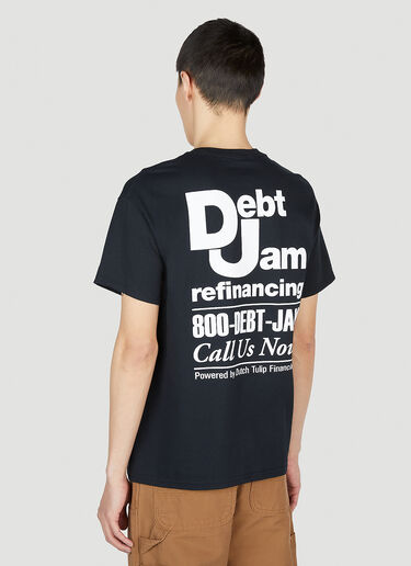 DTF.NYC Debt Jam Short-Sleeved T-shirt Black dtf0152010