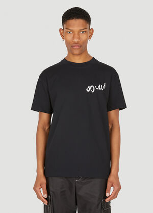 Soulland Balder Logo T-Shirt Black sld0149001