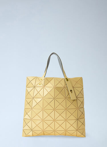 LN-CC® - Bao Bao Issey Miyake: Lucent One-Tone Tote Bag - Yellow Bao Bao Issey Miyake Lucent One-Tone Tote Bag Yellow bao0366002