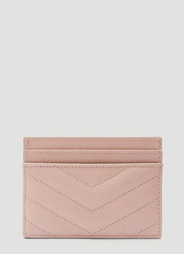 Saint Laurent Monogram Cardholder Beige sla0243088