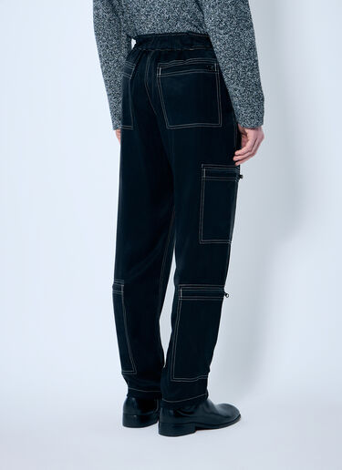 NÒMARYTHM TEXTILE Satin Flight Pants Black nma0158004