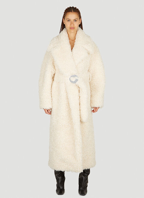 Coperni ベルト付きマキシコート White cpn0253018