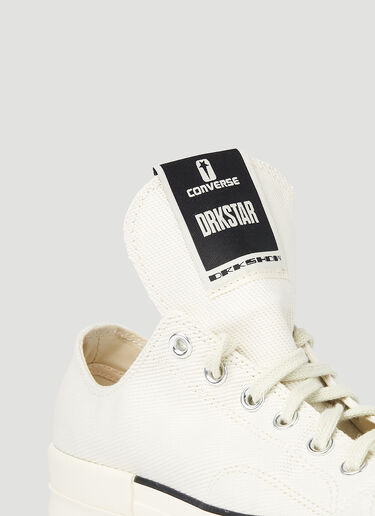 Rick Owens x Converse DRKSTR Chuck 70 로우탑 스니커즈 화이트 rco0347002