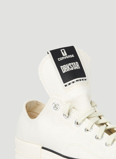 Rick Owens x Converse DRKSTR Chuck 70 Low Top Sneakers White rco0347002