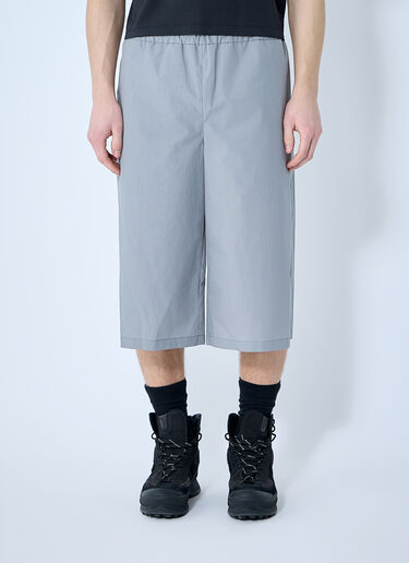 RIER Poplin Bermuda Shorts Grey rrr0160004