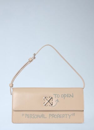 Off-White Jitney 1.0 Shoulder Bag Beige ofw0264314
