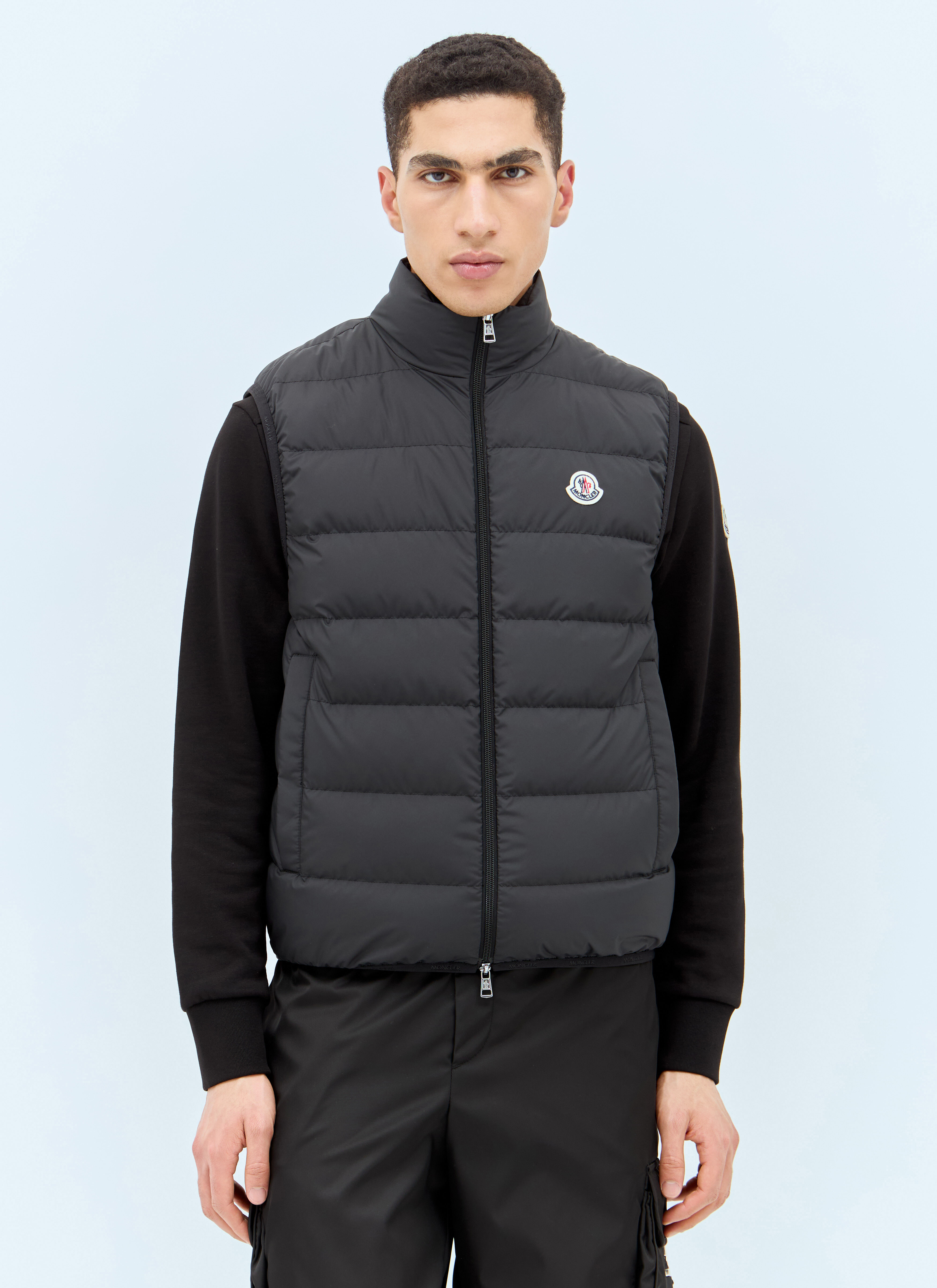 Moncler Men s Contrin Down Gilet in Black LN CC