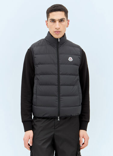 Moncler Contrin 羽绒马甲 黑色 mon0157007