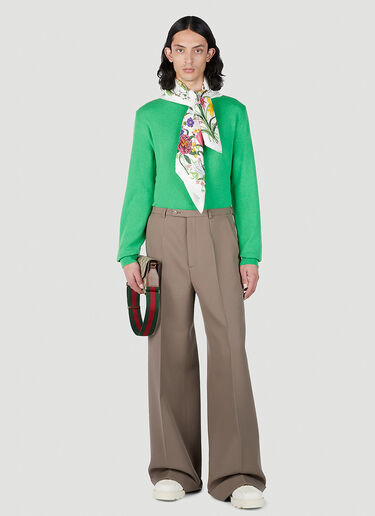 Gucci 精裁长裤 灰色 guc0152062
