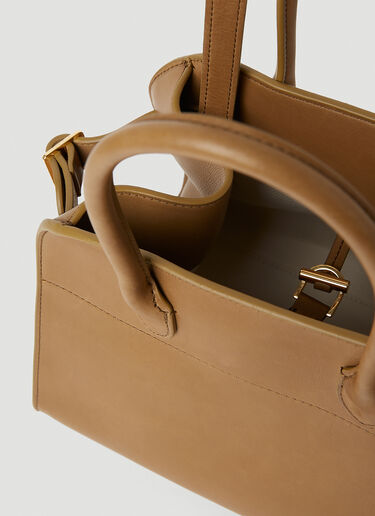 The Row Soft Margaux 10 Handbag Brown row0253014