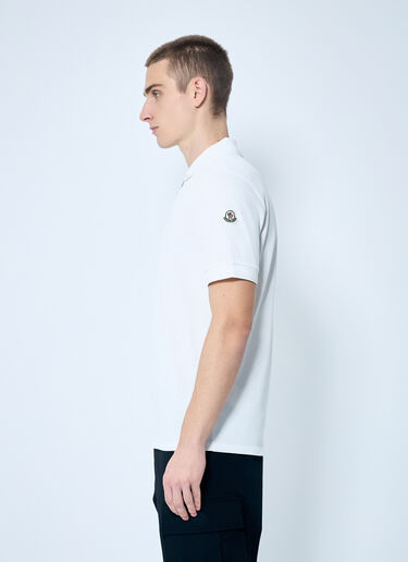 Moncler Half-Zip Polo Shirt White mon0159014