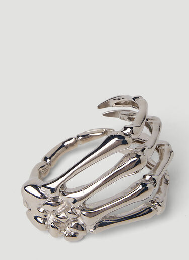 Raf Simons Skeleton Hand Ring Silver raf0350001