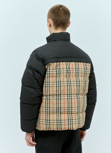 Burberry Reversible Oakmere Down Jacket Beige bur0153028