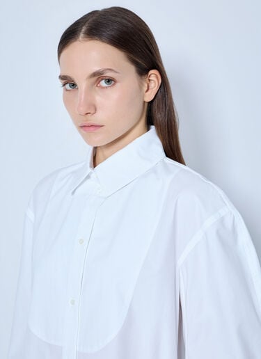 LN-CC® - Jacquemus: Citta Button-Down Shirt - White Jacquemus Citta Button-Down Shirt White jac0266006