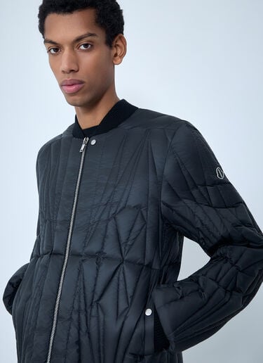 Moncler x Rick Owens Geocamo Flight Bomber Jacket Black mcs0363005