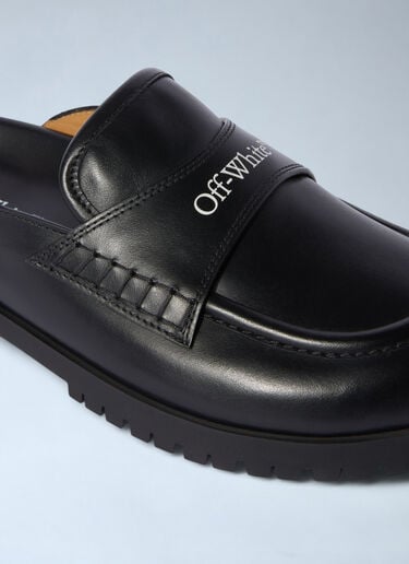 Off-White O Slip-On Loafers Black ofw0260036