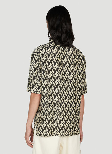 Graphic Print Shirt Saint Laurent Graphic Print Shirt Black sla0151002