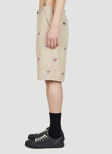 Junya Watanabe Roy Lichtenstein Shorts Beige jwn0152008