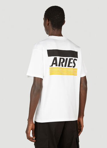 Logo Print T-Shirt Aries Logo Print T-Shirt White ari0152007