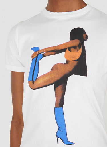 Mowalola DE1TT20 T-Shirt White mow0246003