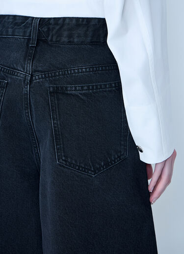 Jacquemus De-Nîmes Ovalo Jeans Black jac0264029