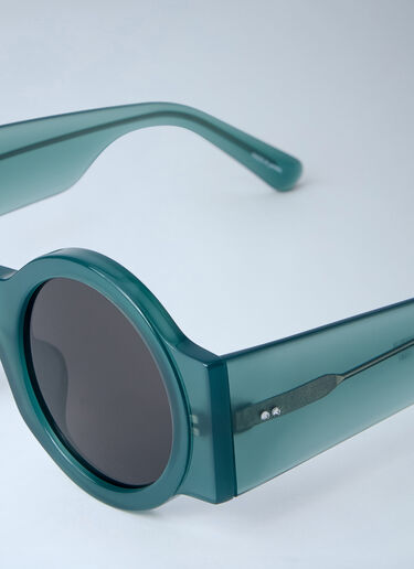 Dries Van Noten Round Sunglasses Blue dvn0263050