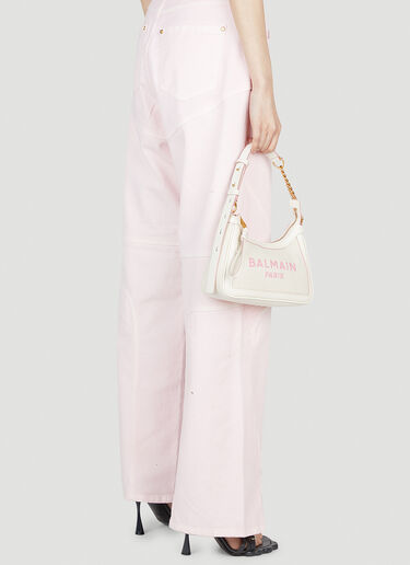 Balmain B-Army Shoulder Bag White bln0252041