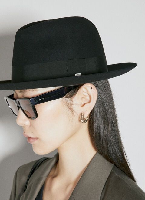 Gucci 페도라 울 모자 핑크 guc0255179