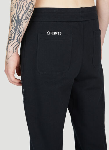 Tapered Track Pants 7 Moncler Fragment Tapered Track Pants Black mfr0154009