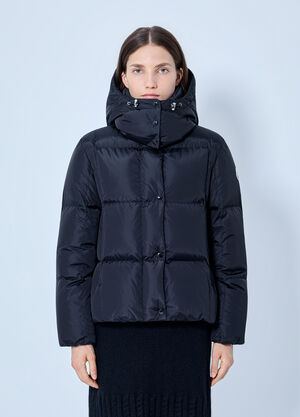 Moncler Castlenew Hooded Down Jacket Black mon0266012