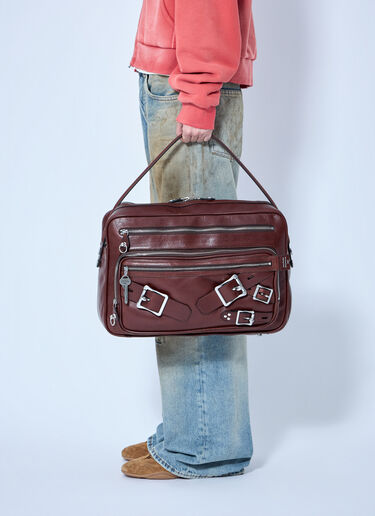 LN-CC® - Acne Studios: Belted Camero Camera Bag - Brown Acne Studios Belted Camero Camera Bag Brown acn0264060
