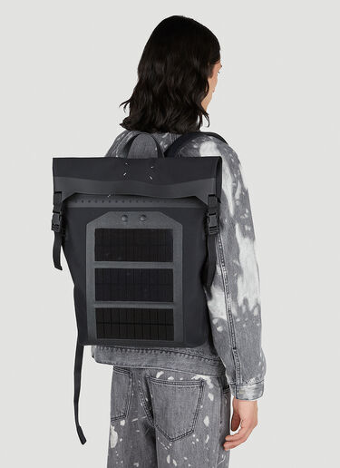 Maison Margiela Mackintosh Backpack Black mla0151061