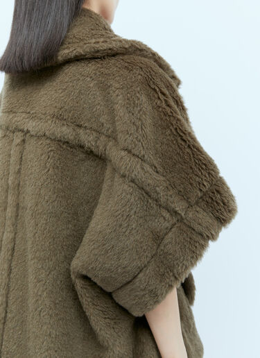 Max Mara Teddy Biker Cape Khaki max0254079