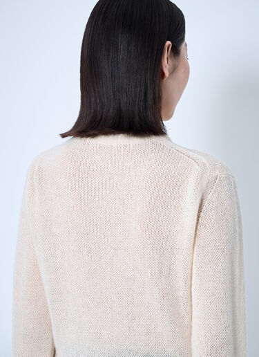 Chloé Logo Motif Sweater White chl0260042
