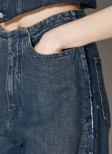 MM6 Maison Margiela Five Pocket Jeans Blue mmm0255009