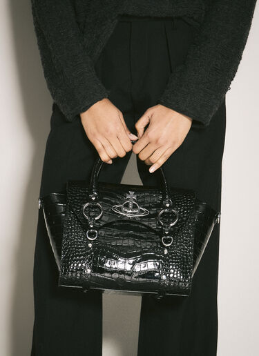 Vivienne Westwood Betty 中号手提包 黑色 vvw0259008