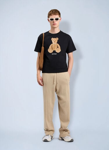 Palm Angels Bear T-Shirt Black pma0164103