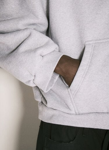 Incognito Hooded Sweatshirt Balenciaga Incognito Hooded Sweatshirt Grey bal0157014