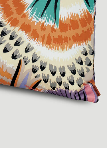 MissoniHome Passiflora Giant Print Small Cushion Multicolour wps0644215