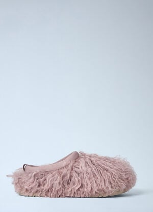 UGG Tazz Fluff Momma Slip-On Shoes Pink ugg0362033