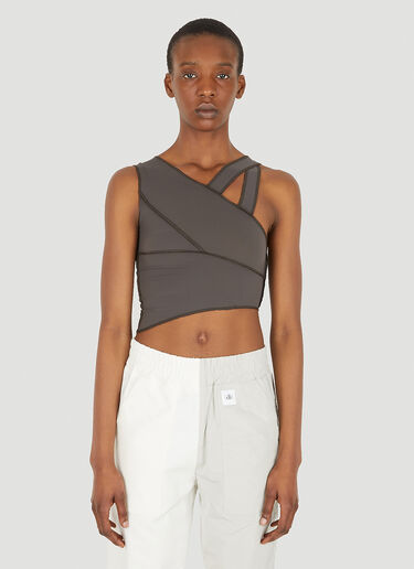 Crossover Cropped Top (Di)vision Crossover Cropped Top Grey div0248001