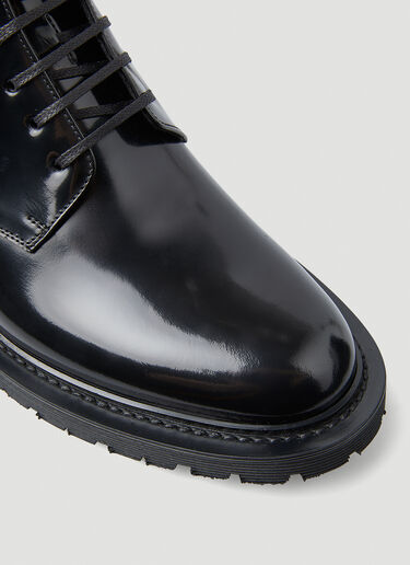 Saint Laurent Army Lace Up Boots Black sla0249109