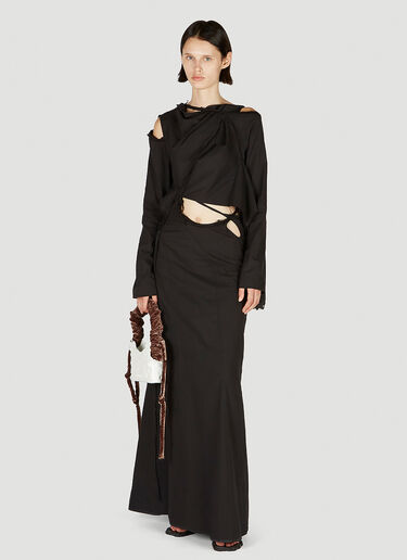 Draped Dress Ottolinger Draped Dress Black ott0251012