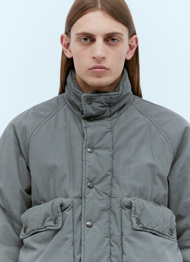 パデッドカーゴジャケット Dries Van Noten パデッドカーゴジャケット グレー dvn0154004