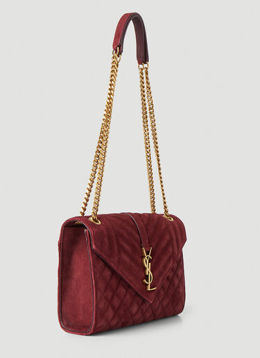 Saint Laurent Envelope Medium Shoulder Bag Red sla0247180