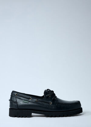 Sebago Ranger Waxy Boat Shoes Black seb0162002