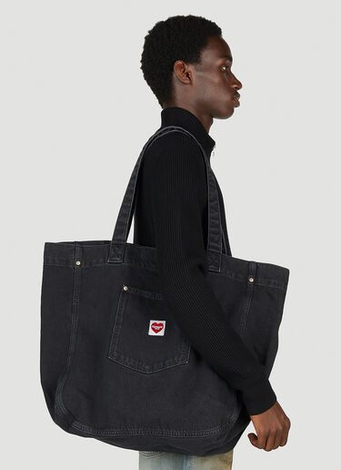 Carhartt WIP 나시 로고 패치 토트백 블랙 wip0153001