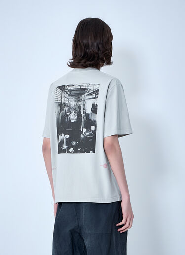 High-Neck Cotton Jersey T-Shirt Stone Island High-Neck Cotton Jersey T-Shirt Grey sto0164052