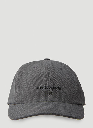 AFFXWRKS Textured Baseball Cap Grey afx0152029